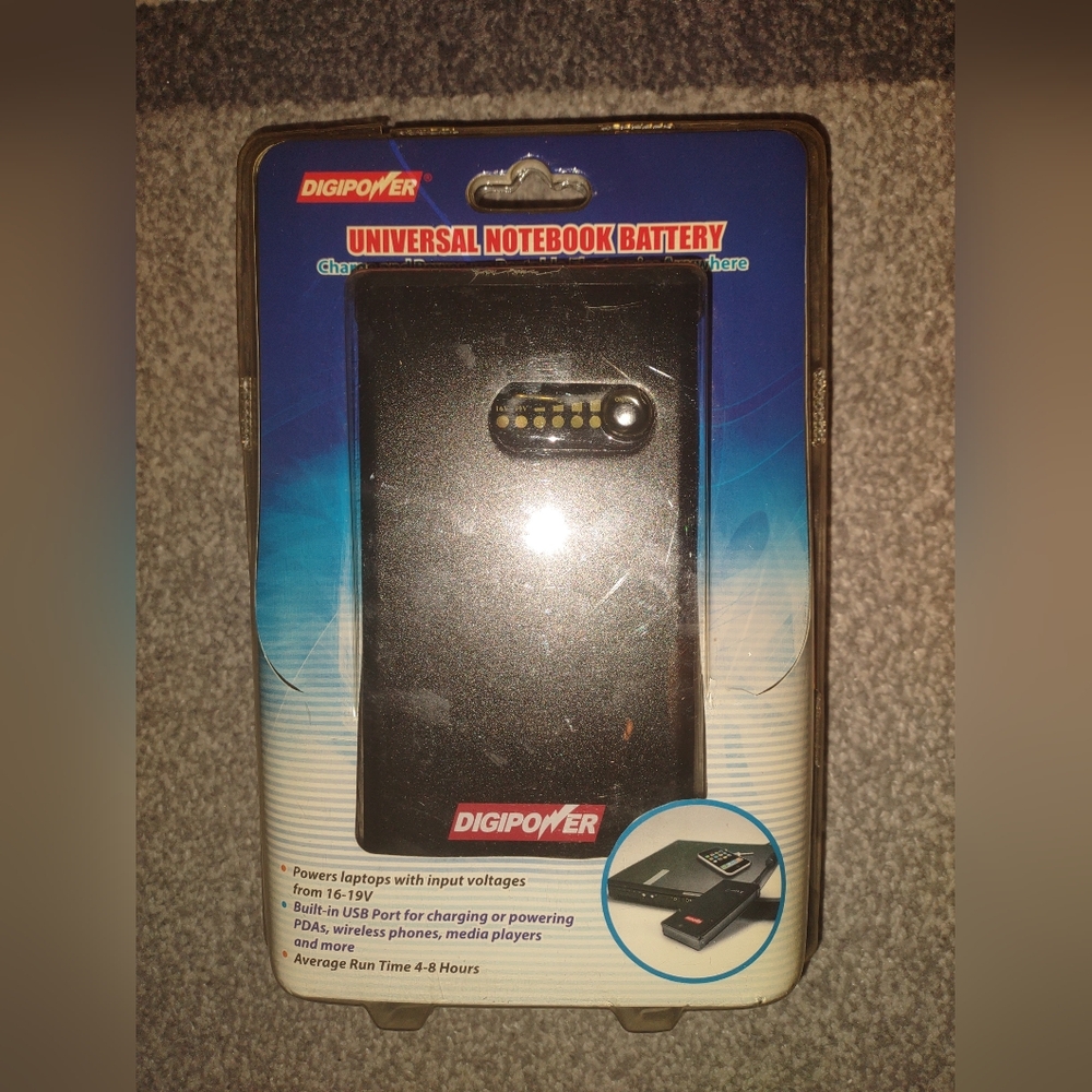 DigiPower EBP-NB60 Universal Notebook Battery for Laptops & Mobile Devices